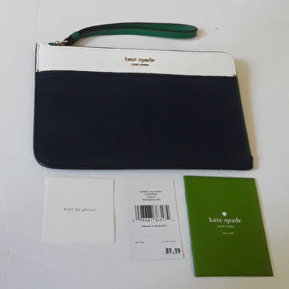 👜👜🌷NWT Authentic KATE SPADE cameron L-zip HOLD